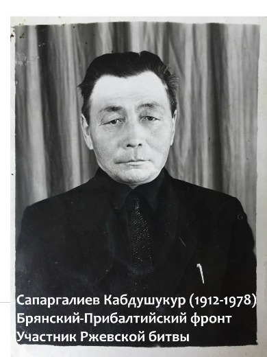 Сапаргалиев Кабдушукур|Кабдушкур