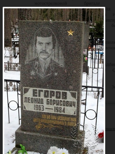 Егоров Л. Б.