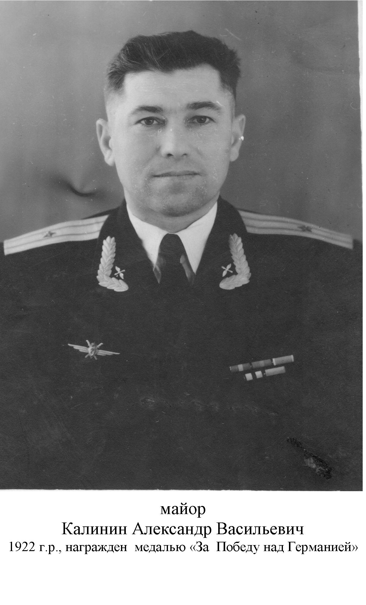 Калинин Александр Васильевич