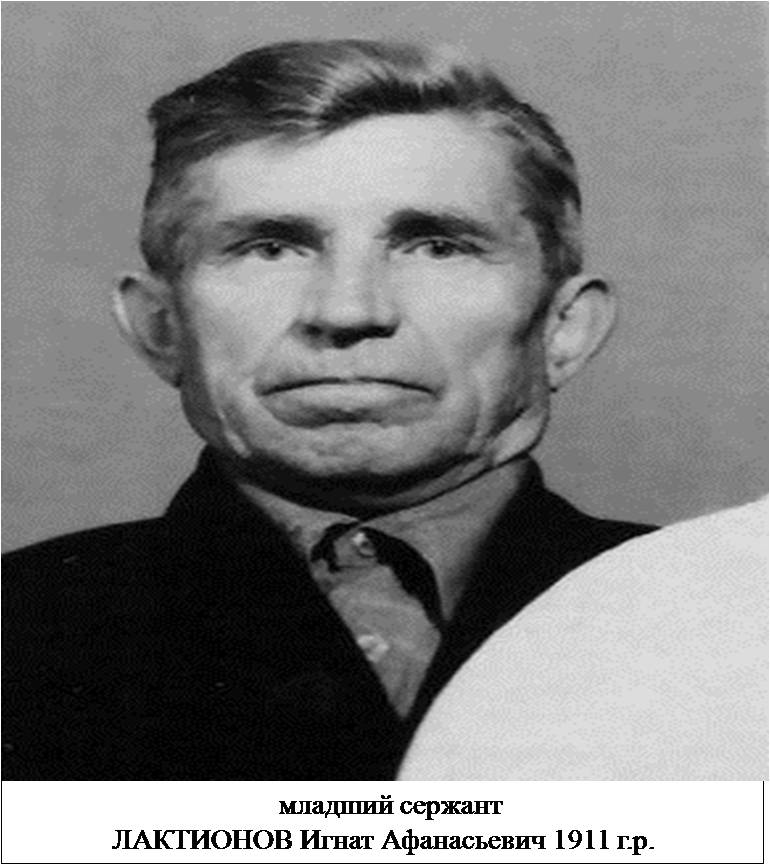 Лактионов Игнат Афанасьевич
