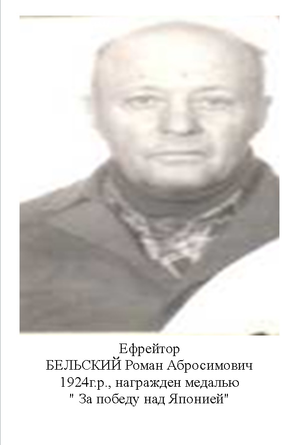 Бельский Роман Абросимович