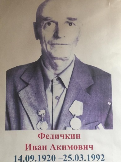 Федичкин Иван Акимович