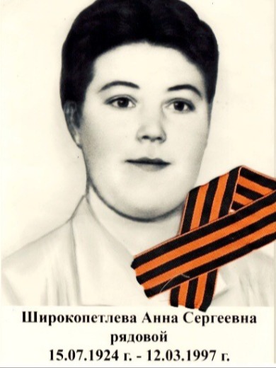 Широкопетлева Анна Сергеевна