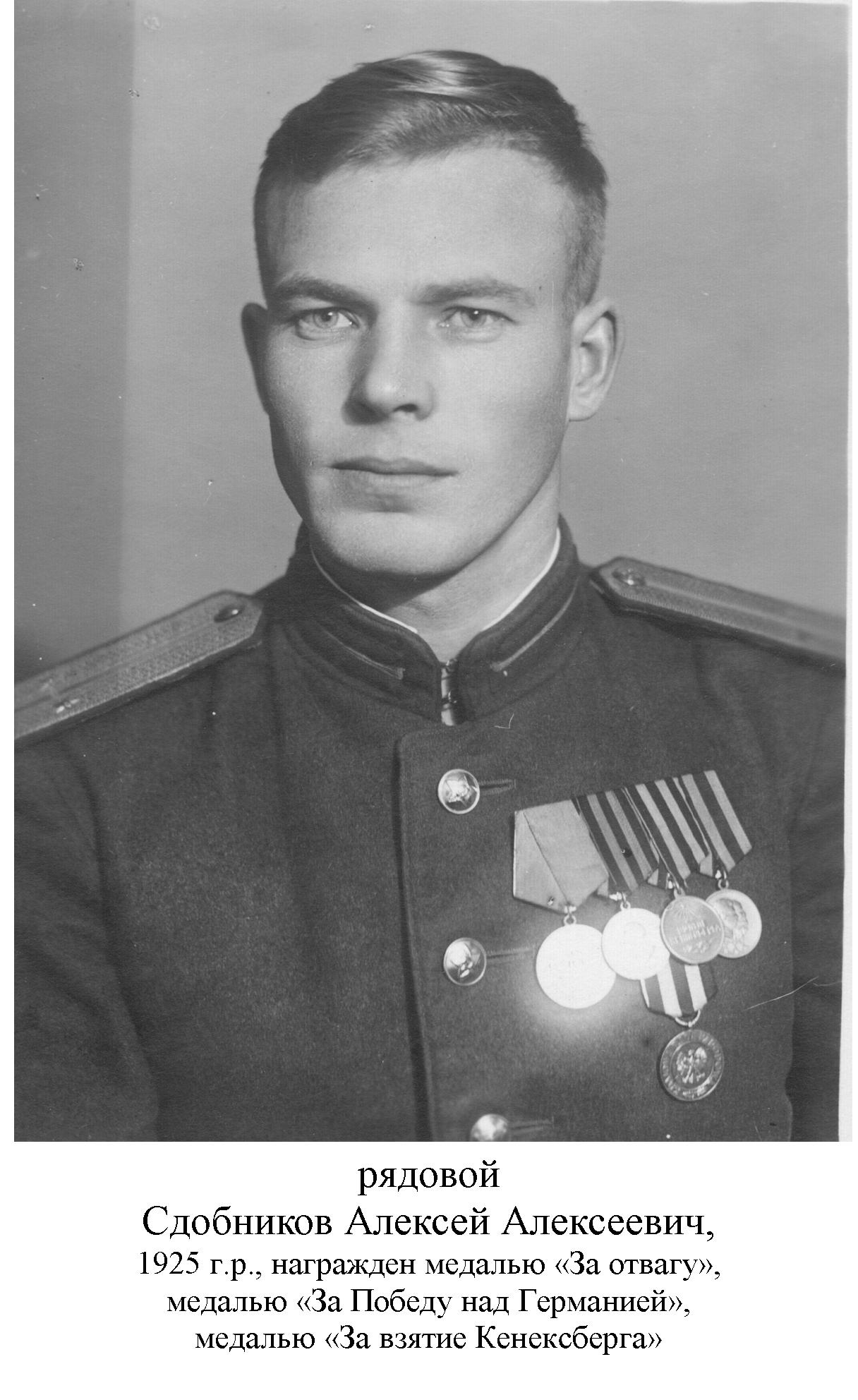 Сдобников Алексей Алексеевич