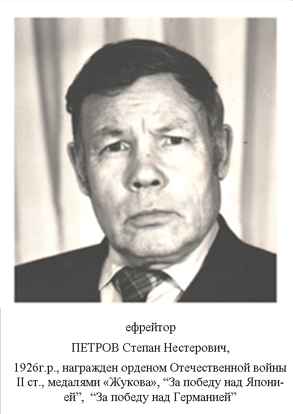 Петров Степан Нестерович