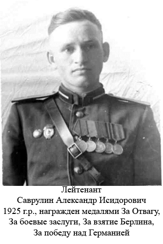 Саврулин Александр Исидорович