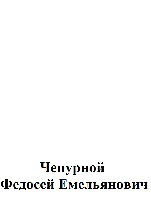 Чепурной Федосей Емельянович